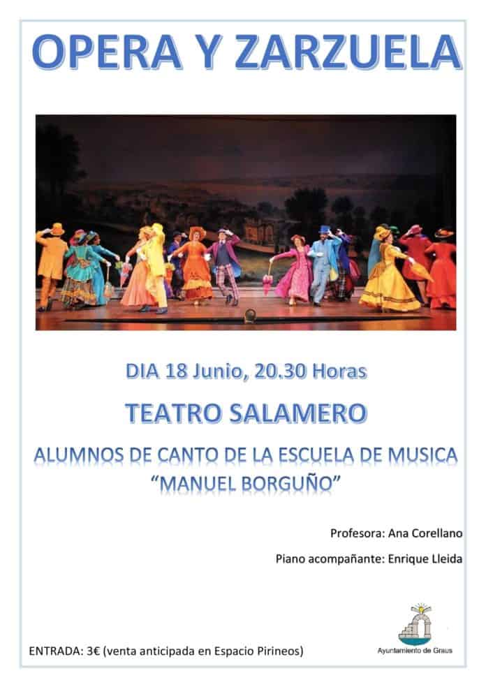 Graus. Concierto de ópera y zarzuela día 18