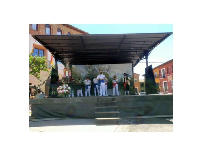 Un momento de la representación de la Pastorada (Foto: Yolanda Castelló)