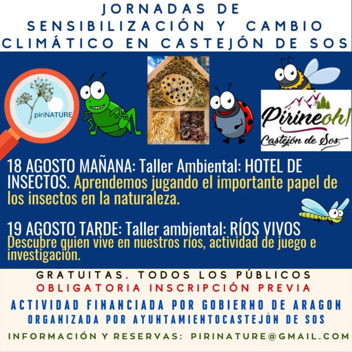 Castejón de Sos ACTIVIDADES MEDIO AMBIENTE