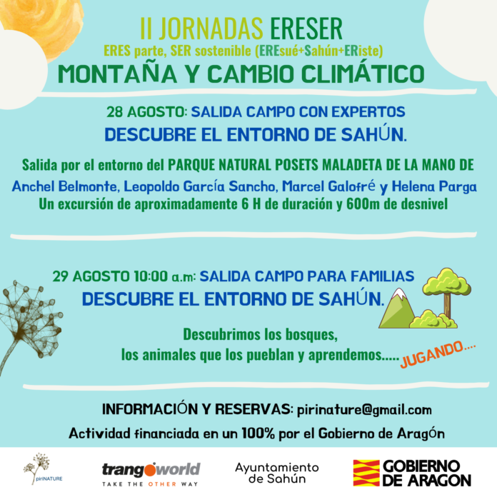 Sahún Salidas de Campo Medioambientales.