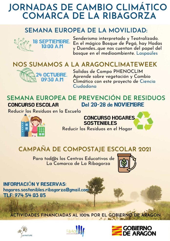 Cartel general de las Jornadas Ribagorza 2021