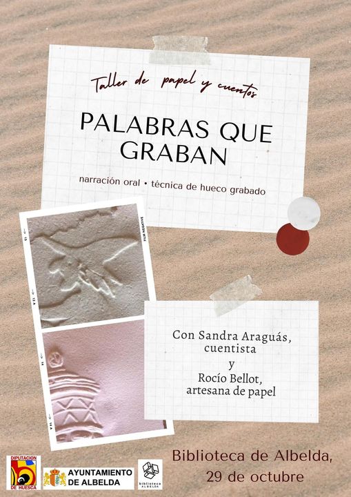 Cuentos y taller en Albelda