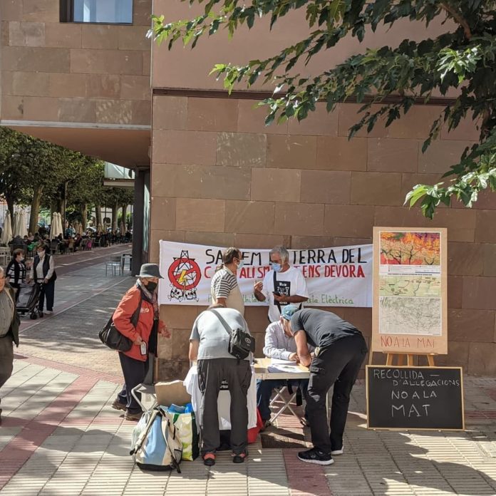 Acto informativo en Tremp el pasado 27 de septiembre (Foto: PUCAE)
