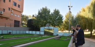 Mejoras en el Parque de la Mina que incluyen instalar cámaras para asegurar su buen uso