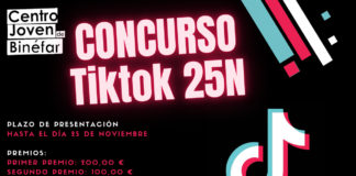 BINÉFAR: Concurso Joven de TikTok Día 25 de Noviembre