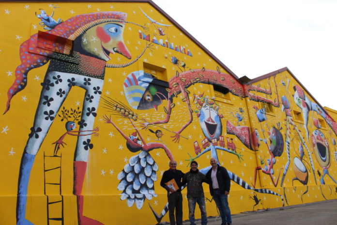 Mural imaginaria binéfar