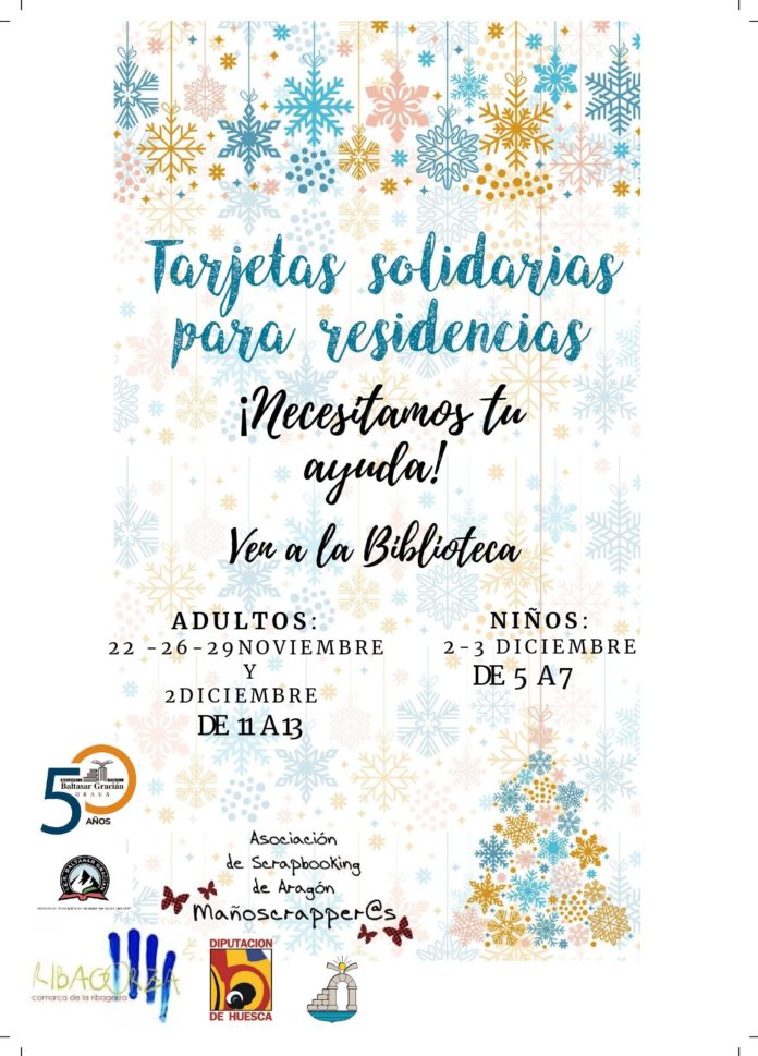 Graus. Elaboración de tarjetas solidarias
