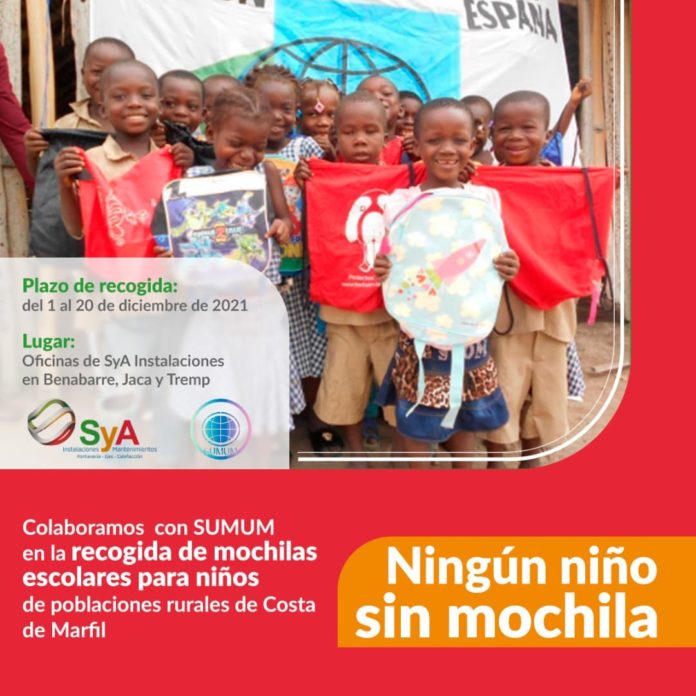 Cartel informativo de la campaña