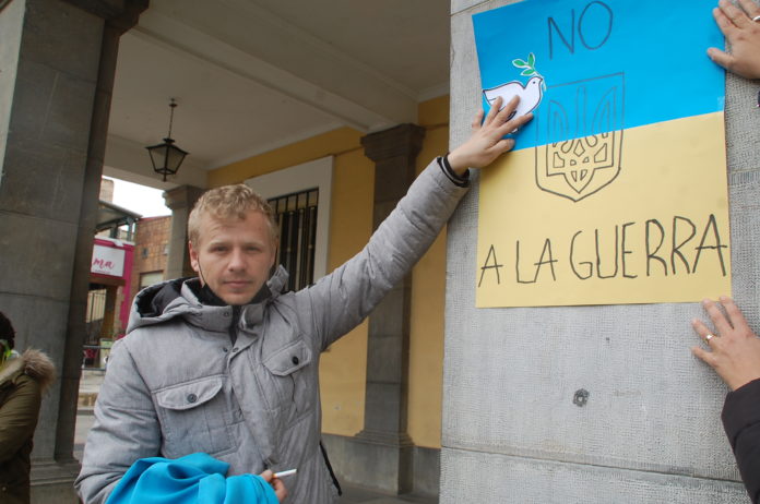 1-ANDRIY ucraniano y vecino de Sariñena