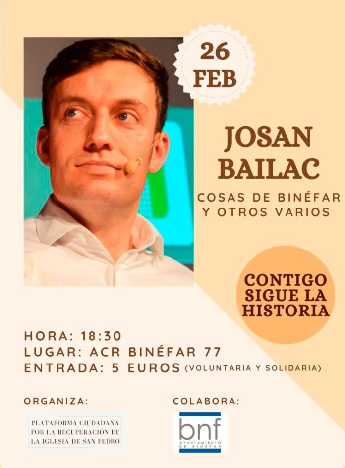 Cosas de Binéfar y otros varios con Josan Bailac