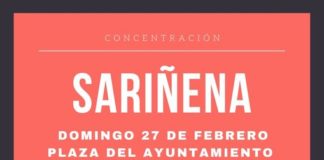 Convocada una concentración contra la guerra en Ucrania por el Ayuntamiento de Sariñena y el Observatorio Feminista Monegros-Elisa García