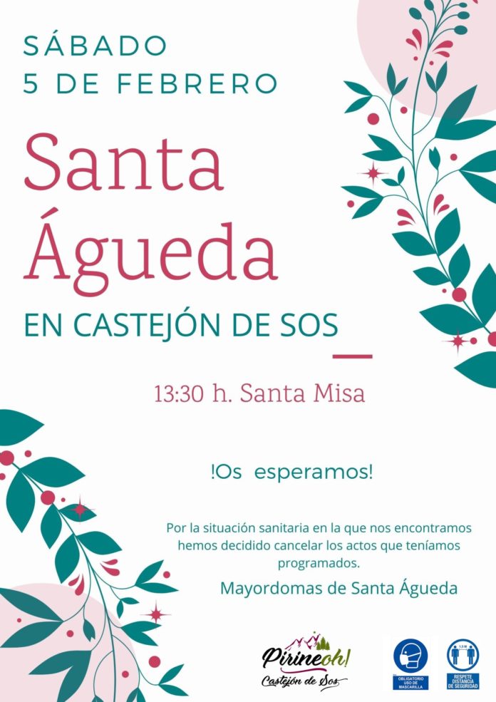 Castejón de Sos. Santa Águeda