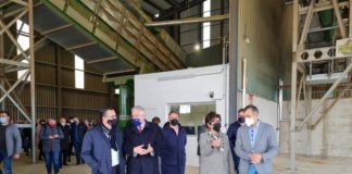 Almuniente estrena una planta deshidratadora de alfalfa