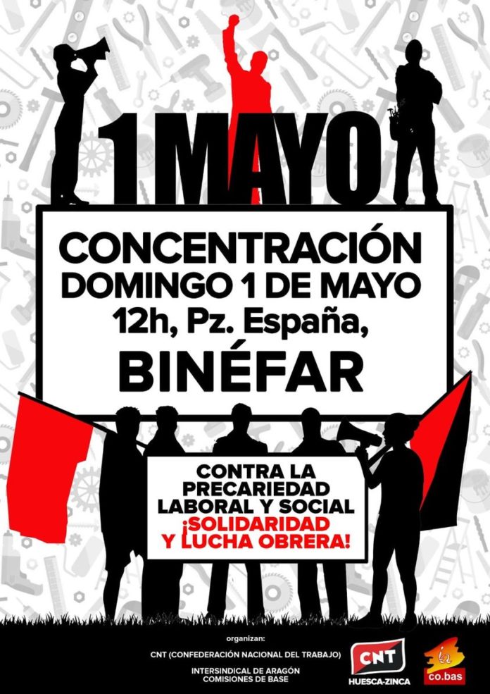 Concentración contra la precariedad laboral y social