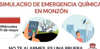 MONZÓN: Simulacro de emergencia química