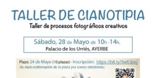 AYERBE: Taller de cianotipia