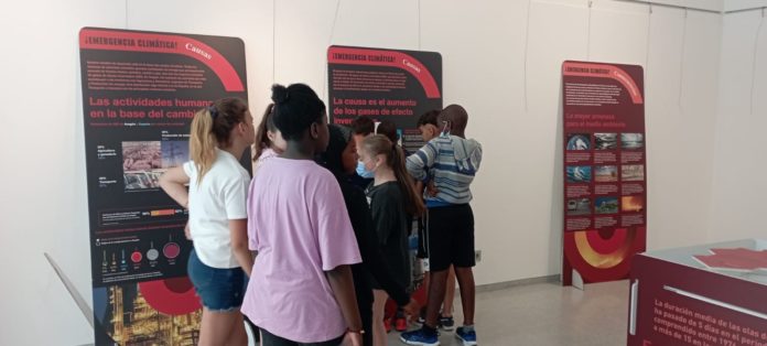 visita alumnos a la exposición “¡Emergencia climática!”