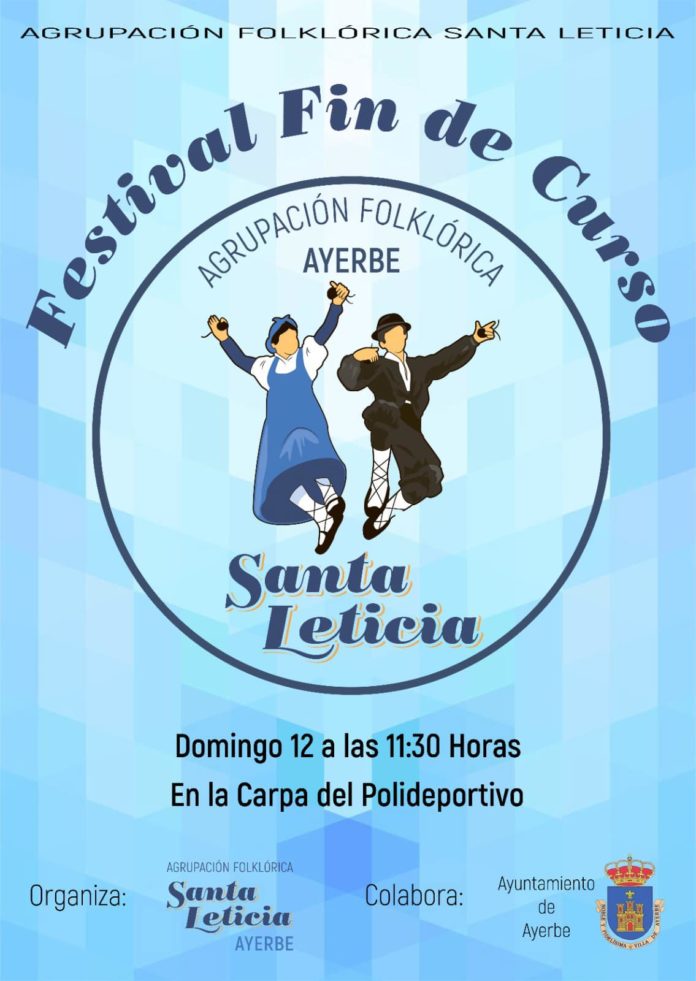 Festival fin de curso de la Agrupación Folklórica Santa Leticia