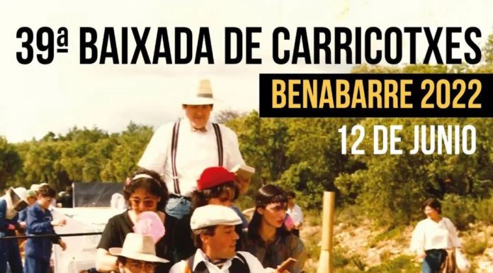 BENABARRE: Baixada de carricotxes