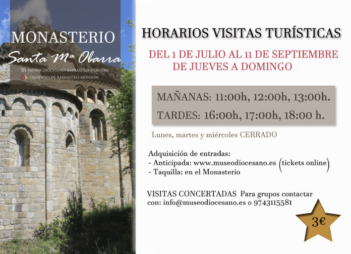 Obarra. HORARIOS OBARRA VERANO 2022