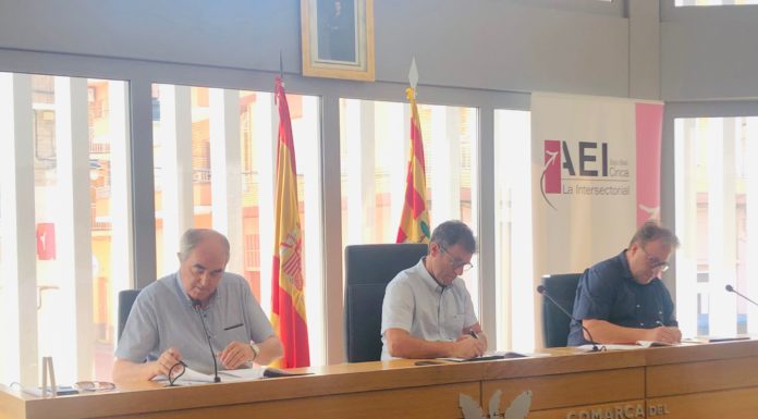 La Comarca del Bajo/Baix Cinca firma otro año más el convenio de colaboración con la Cámara de Comercio y la Intersectorial