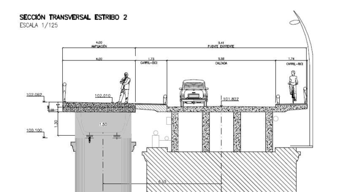 Fraga aprobará la ampliación del puente pequeño para crear una pasarela peatonal