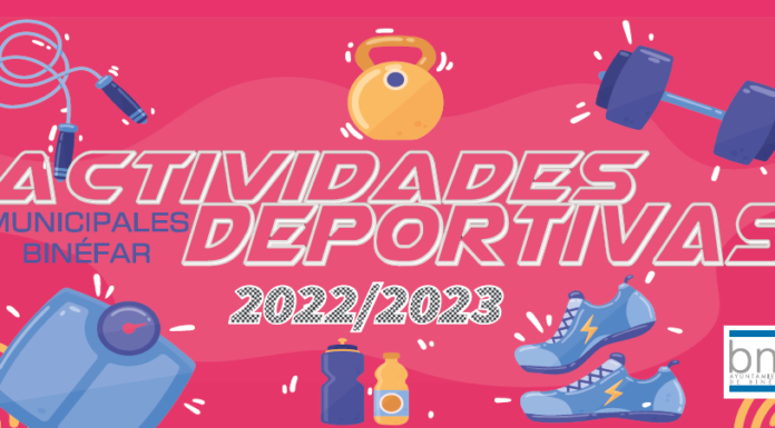 BINÉFAR: Inscripción para las actividades deportivas municipales