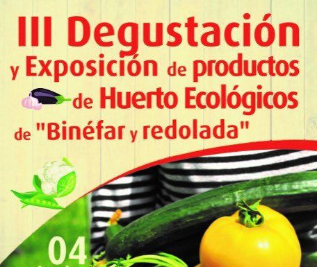BINÉFAR: III Degustación y exposición de productos de huerto ecológicos