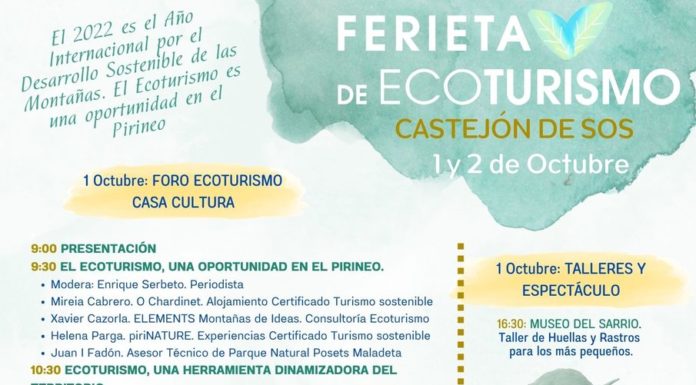 CASTEJÓN DE SOS: I Ferieta de Ecoturismo