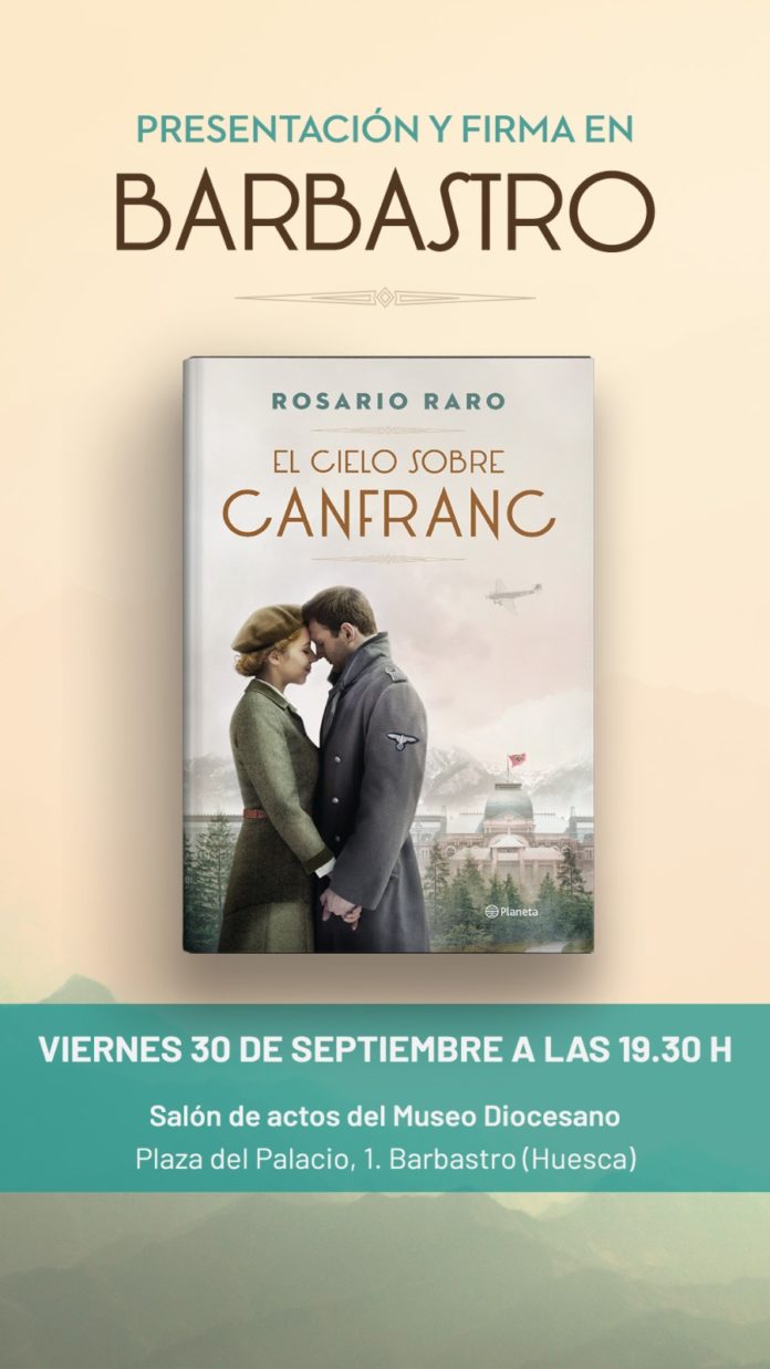 Presentación del libro «El cielo sobre Canfranc», de Rosario Raro