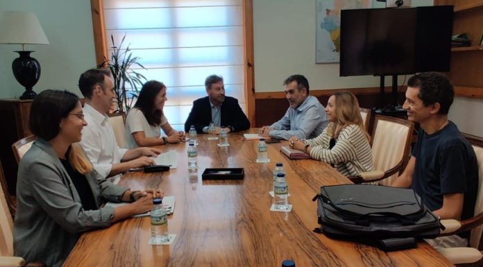 Buenas sensaciones de la reunión entre el Ayuntamiento de Fraga y el consejero de Vertebración José Luís Soro