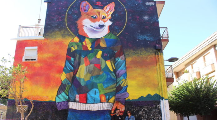 El Concurso de Arte Mural de Binéfar deja tres obras de gran formato