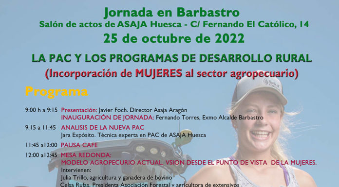 BARBASTRO: Los PAC y los programas de desarrollo rural (incorporación de mujeres al sector agropecuario)