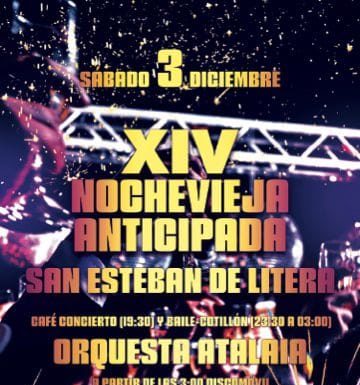 SAN ESTEBAN DE LITERA: XIV Nochevieja anticipada