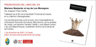 LANAJA: Presentación del libro ‘Mariano Bastaras : El Rey de los Monegros’