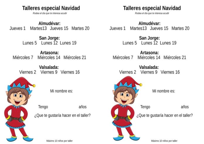 ALMUDÉVAR: Telecentros navideños