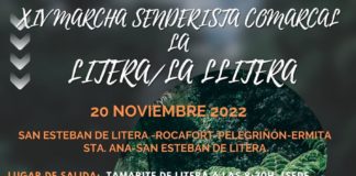 LITERA: XIV Marcha Senderista Comarcal