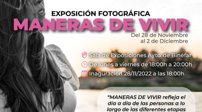 BINÉFAR: Exposición fotográfica ‘Maneras de vivir’