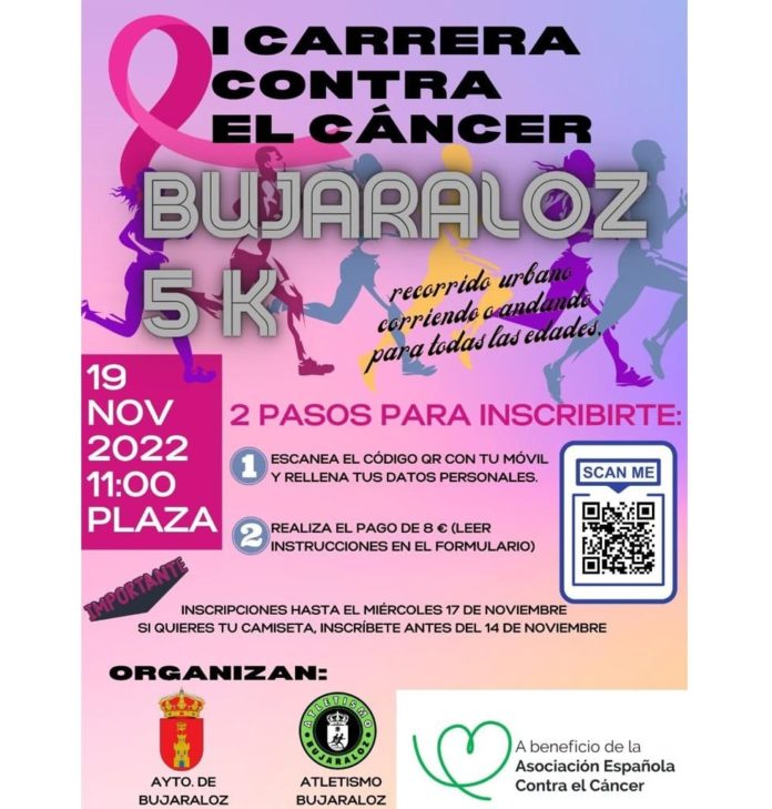 I Carrera Contra el Cáncer 5K en Bujaraloz