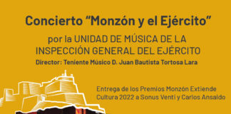 MONZÓN: Premios Extiende Cultura y concierto ‘Monzón y el Ejército’