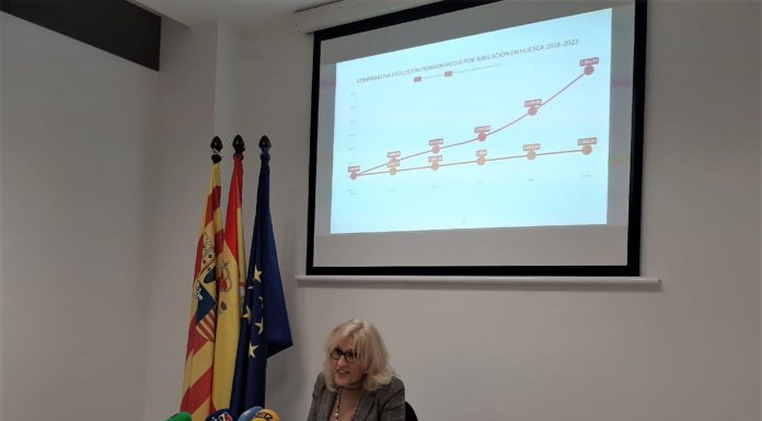 Los jubilados altoaragoneses perciben una media de 101,99 euros más al mes con la revalorización de las pensiones