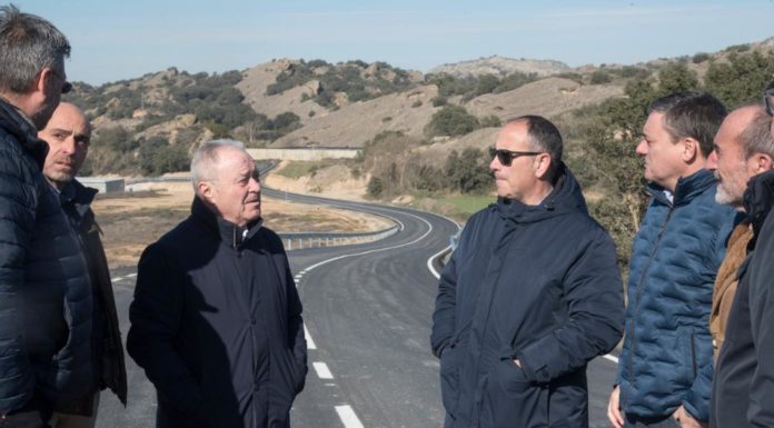 La comunicación entre San Esteban y Tamarite de Litera, de antiguo camino a carretera, a pleno rendimiento