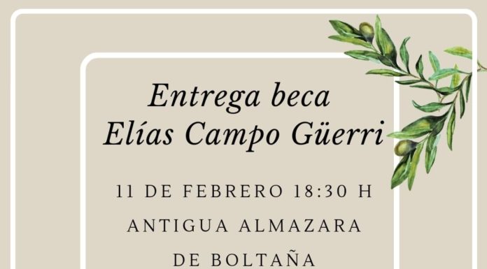 BOLTAÑA: Entrega beca Elías Campo Güerri