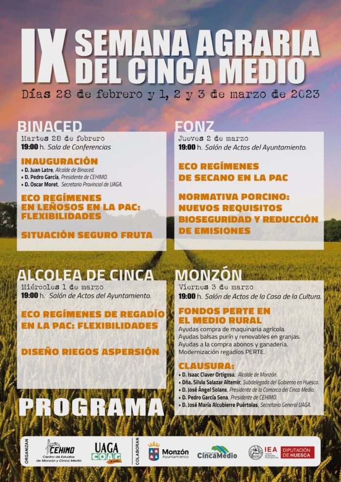 CINCA MEDIO: IX Semana Agraria