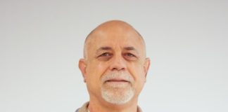 Carlos Alcoba, candidato por la Federación de Independientes de Aragón (FIA) en Binéfar