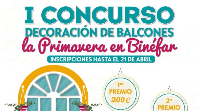 BINÉFAR: Concurso decoración de balcones