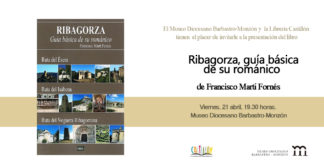 BARBASTRO: Presentación del libro ‘Ribagorza, guía básica de su románico’ de Francisco Martí