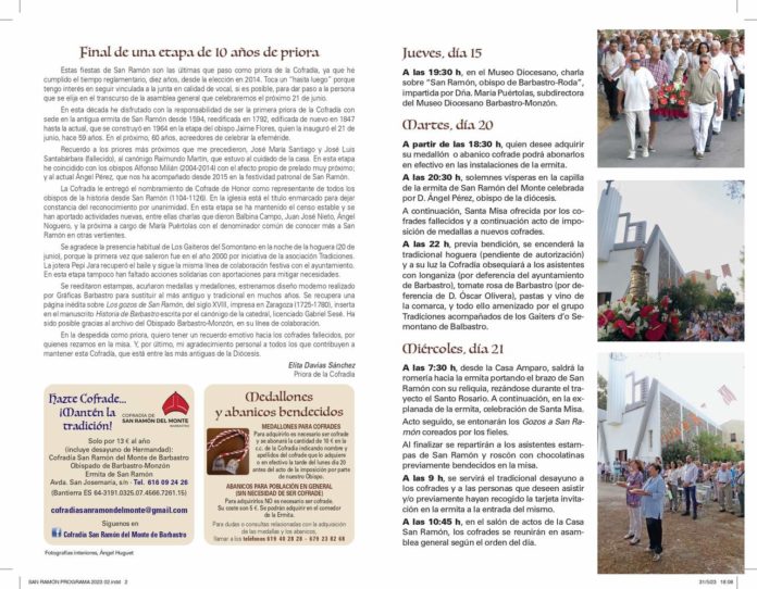 BARBASTRO: San Ramón del Monte