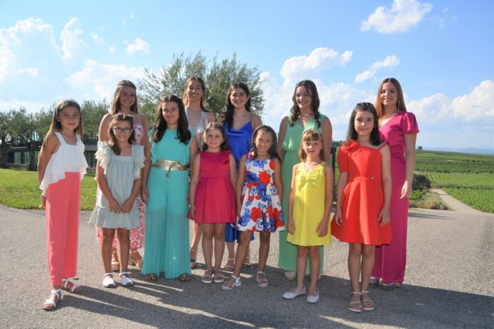 Damas Fiestas Barbastro 2023. Ayuntamiento de Barbastro_