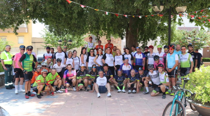 Martí Ortes y Laura Pallejà los primeros en coronar la Subida al Castillo que ponía el colofón a la XXVI Marcha Cicloturista de Mequinenza